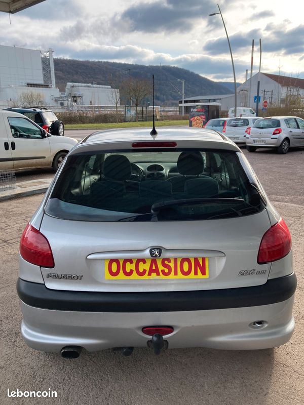 peugeot 206 arriere