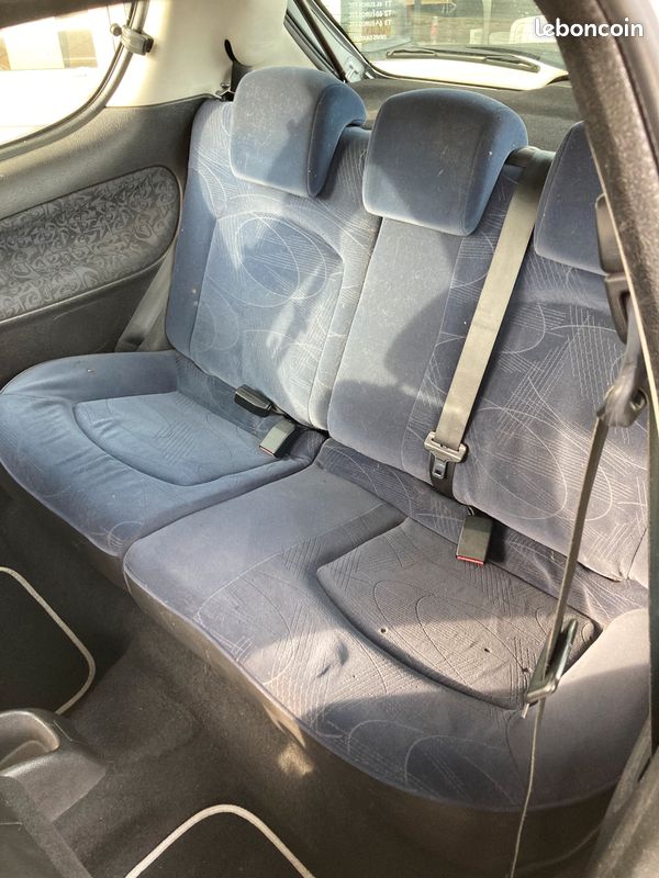 peugeot 206 interieur arriere